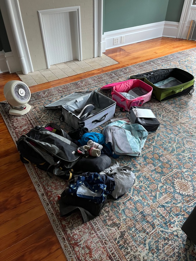 Packing list – Clothes